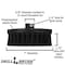 Drillbrush Scrub Brush for Rotary Polisher, Round 7 Inch Black Ultra Stiff 7in-L-K-T-DB - alternate 6